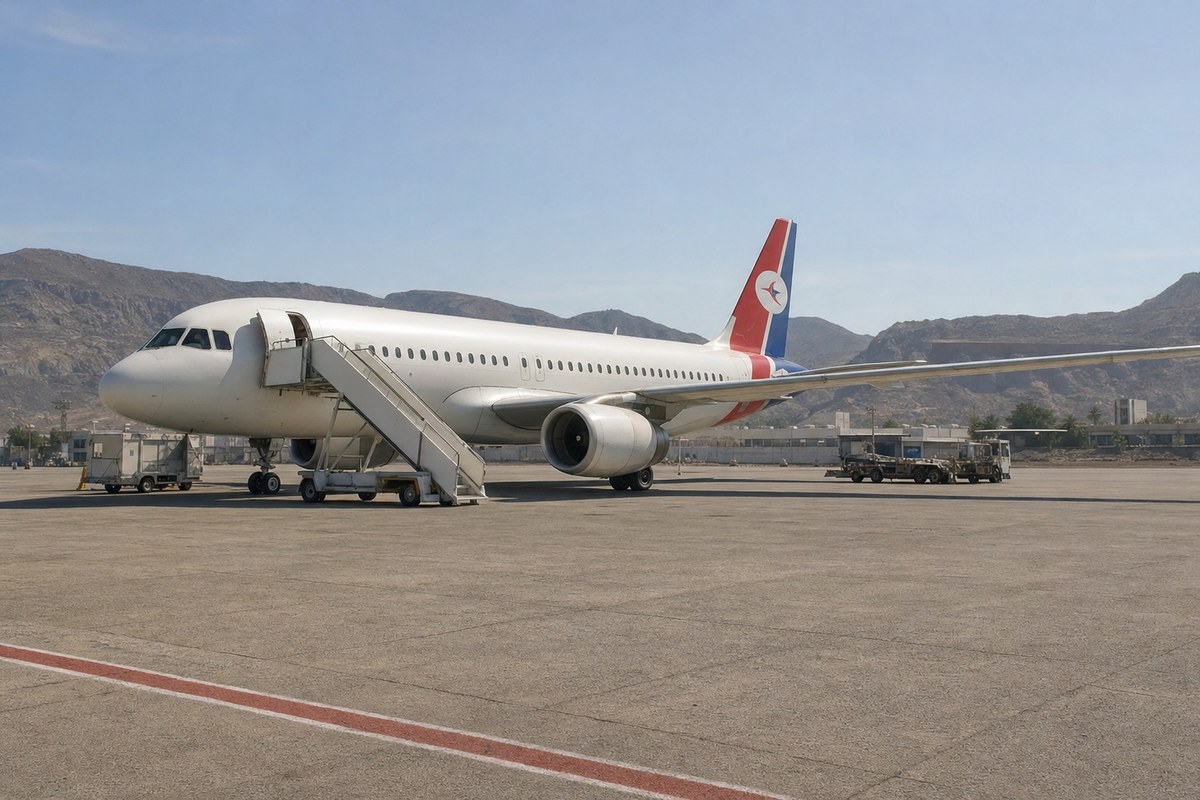 Yemen Government Says Houthis Fired Two Missiles Near Yemenia Flight Preparing to Depart Aden for Cairo
