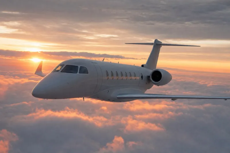 Business jet (file photo)