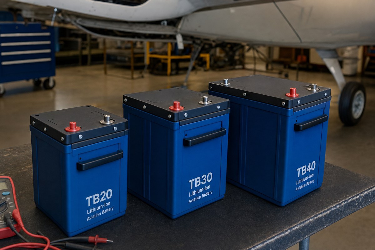 True Blue Power Gen5 Lithium-Ion Aircraft Batteries Claim Up to 60% Weight Reduction