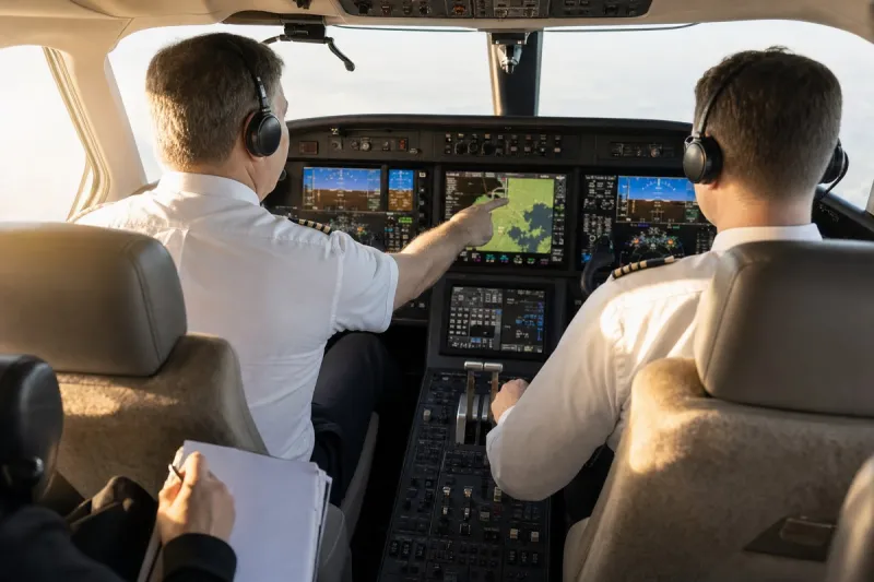 Business jet (file photo)
