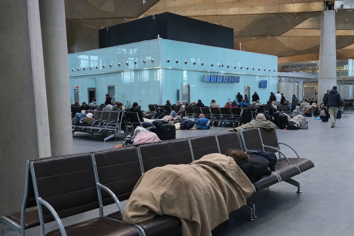 St. Petersburg's Pulkovo Airport Suspends Flights for Over Six Hours After Drone Attack; 29 Departures Cancelled