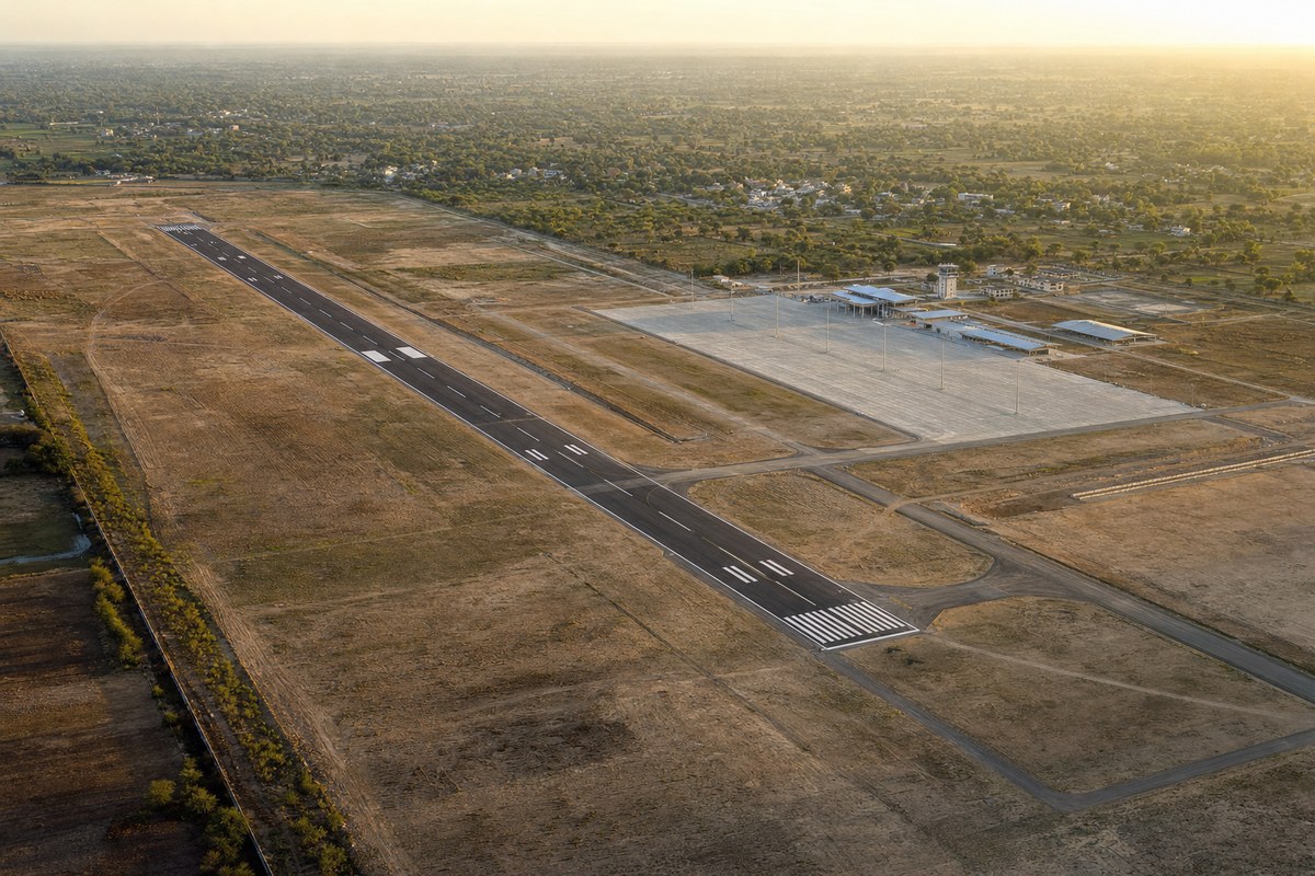 India Plans Rs 30,000 Crore Investment in 100 New Airports Over a Decade to Expand Regional Flying