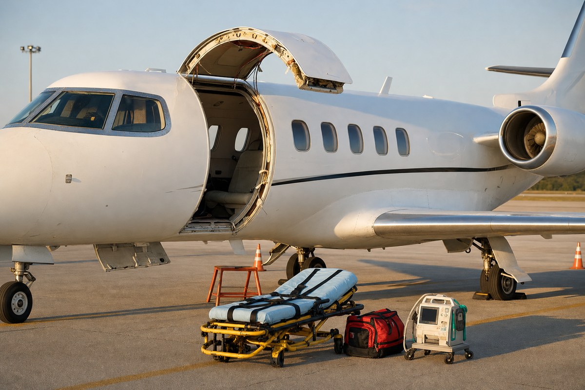 Patient Dies After Indian Air Ambulance Lands Emergency in Dhaka Following Cabin Pressurisation Failure