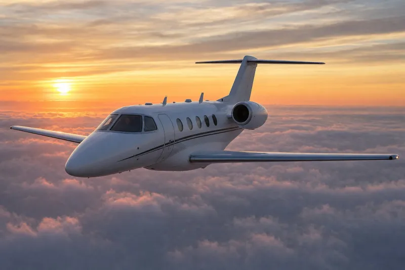 Business jet (file photo)