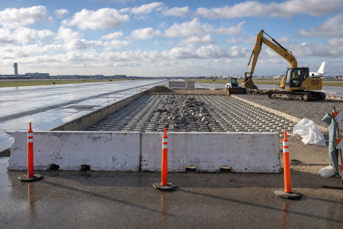 Chicago Midway Closes Runway 22L for EMAS Repairs Through Mid-November