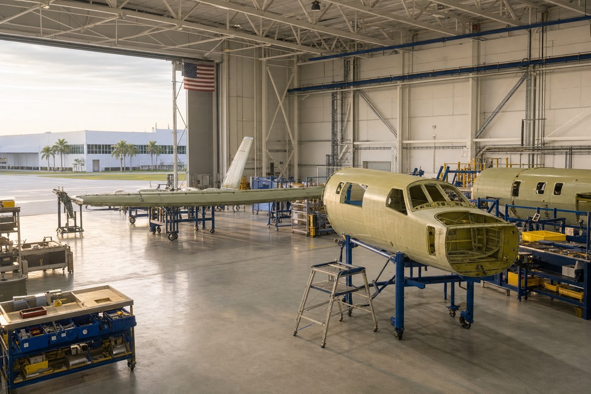Daher Targets August 2027 for First TBM Assembled at New Stuart, Florida Facility