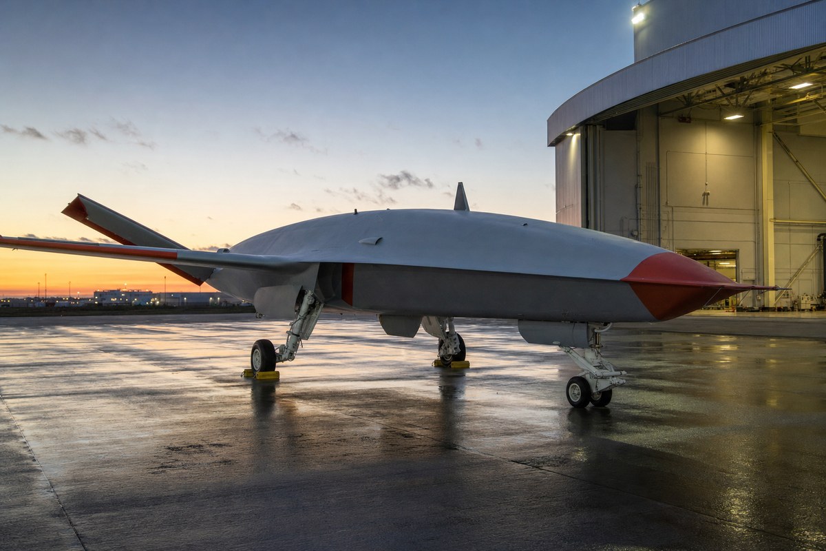 U.S. Navy Carrier Remotely Controls MQ-25A Stingray Unmanned Refueler From More Than 2,100 Miles Away
