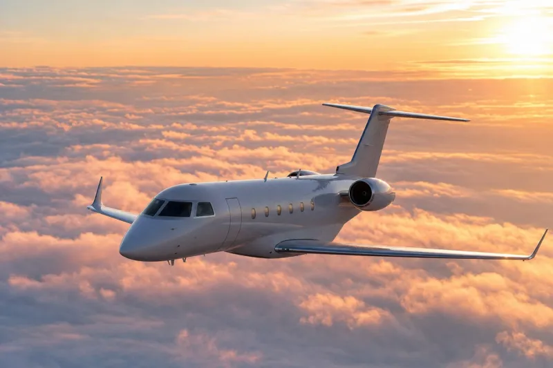 Business jet (file photo)