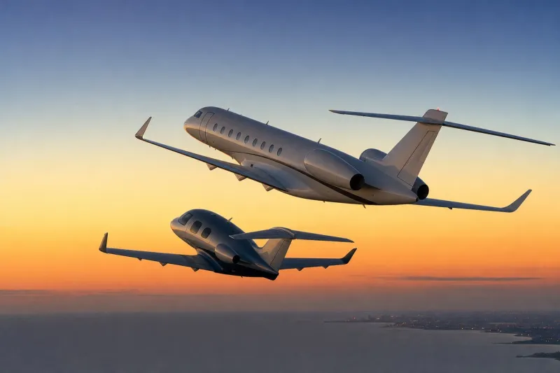 Business jet (file photo)