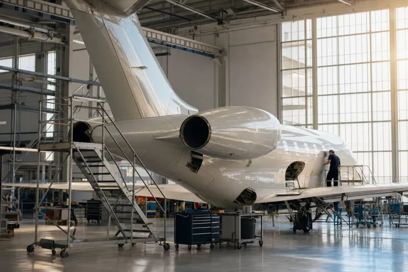 Business jet (file photo)