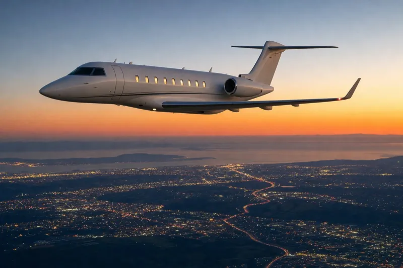 Business jet (file photo)