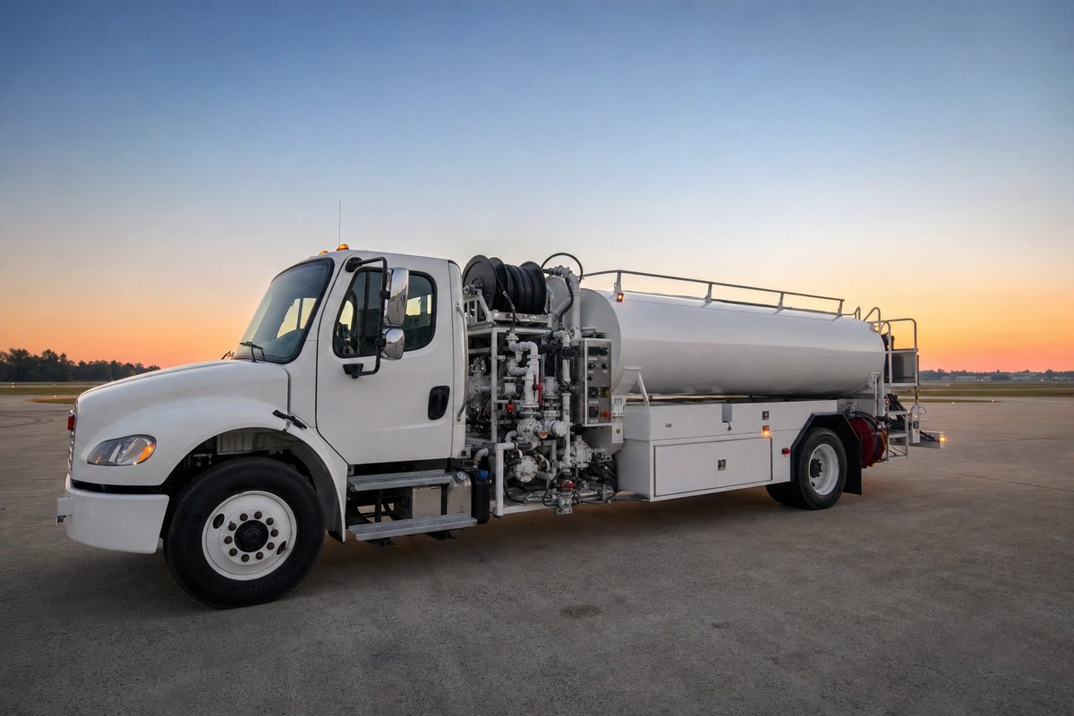 SkyMark and Rampmaster Launch Jointly Built 5,000-Gallon Aircraft Refueler
