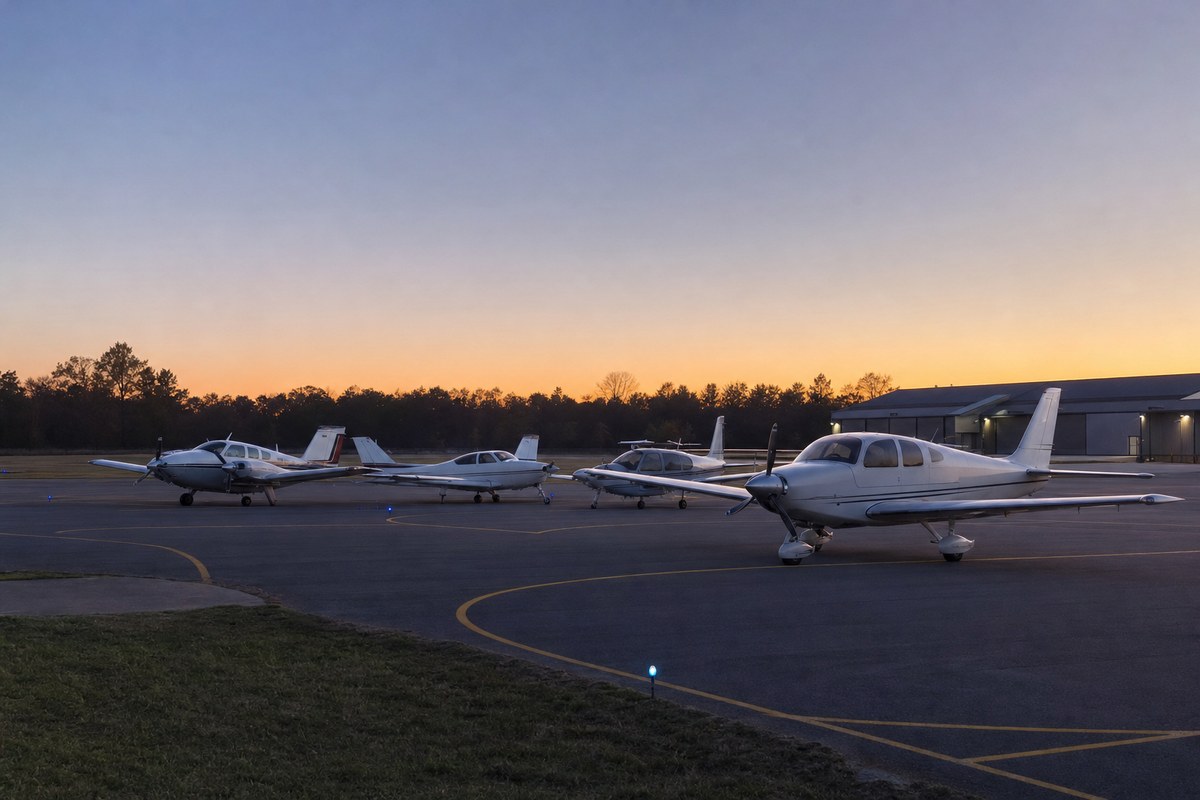 Lynchburg Regional Airport logs 1,108 general aviation flights in week of Oct. 12–18, down about 6.6%