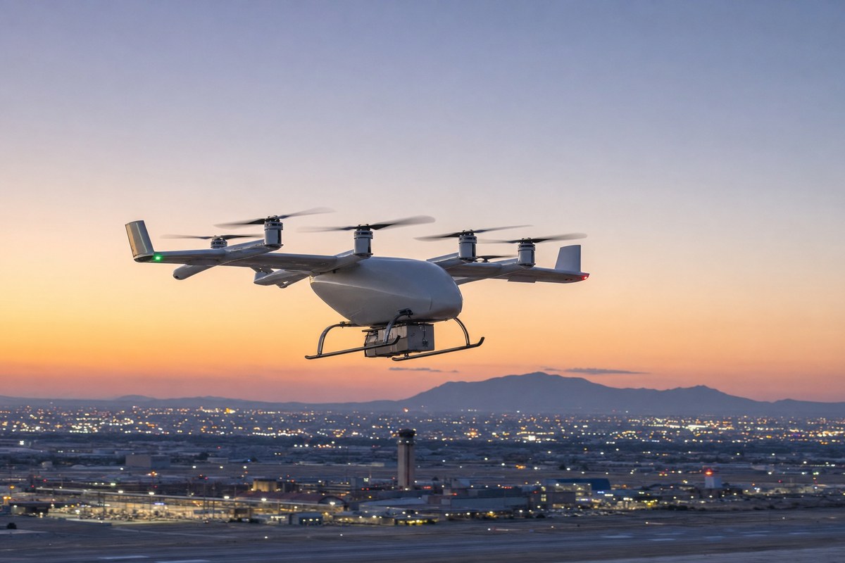 New Mexico Hosts First Demonstration Flight Under USDOT eVTOL Integration Pilot Program, With Reliable Robotics Cargo Te