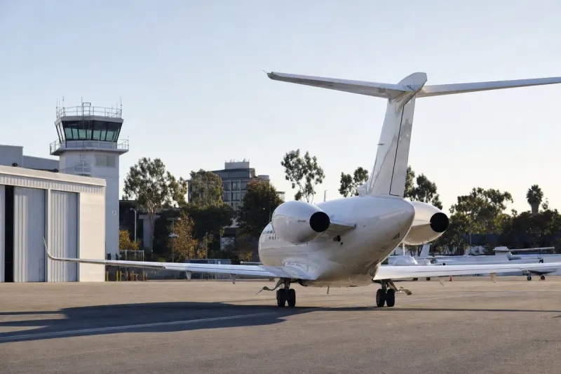 Business jet (file photo)