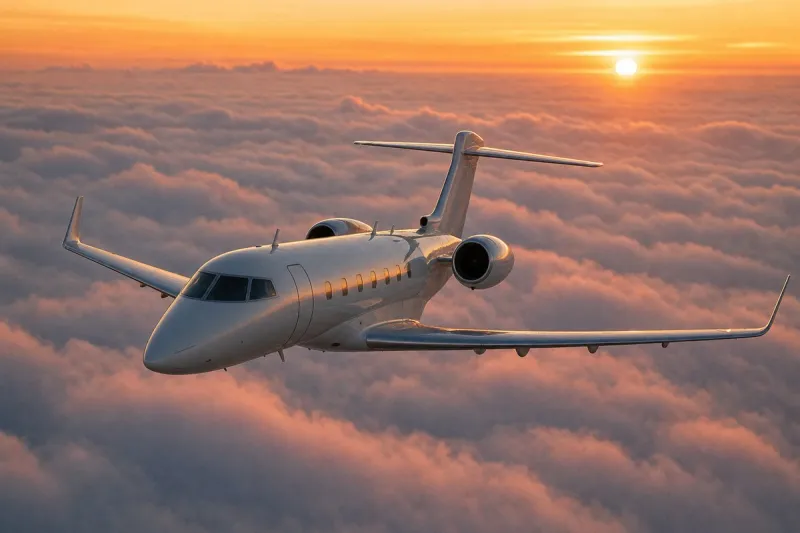 Business jet (file photo)