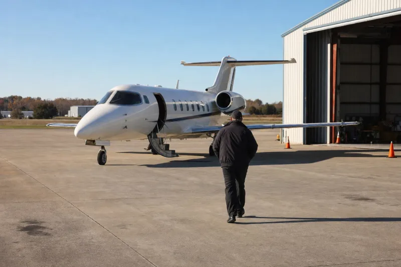 Business jet (file photo)