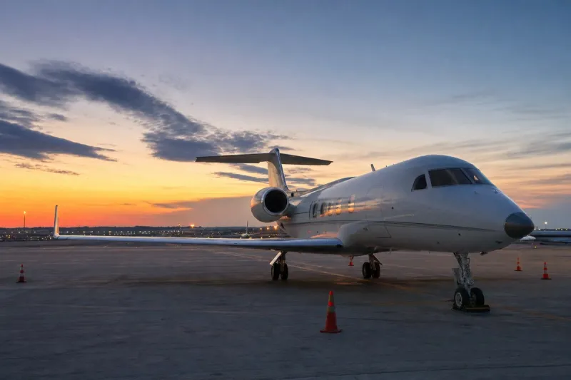 Business jet (file photo)