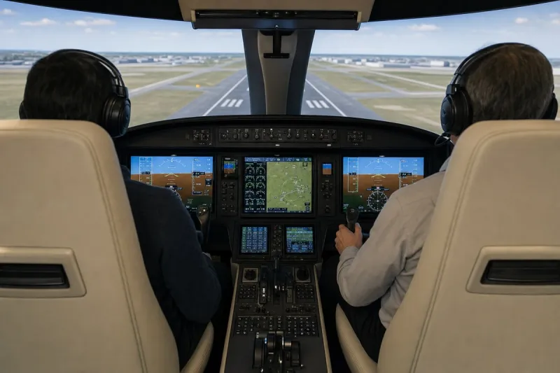 Business jet (file photo)