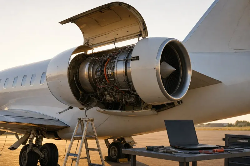 Business jet (file photo)