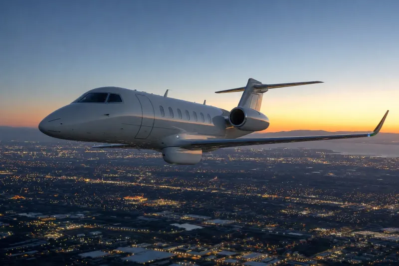 Business jet (file photo)
