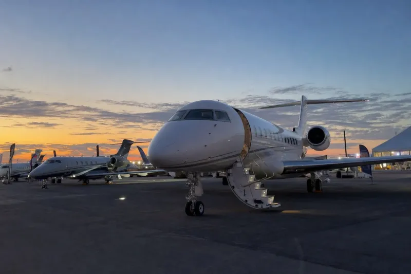 Business jet (file photo)