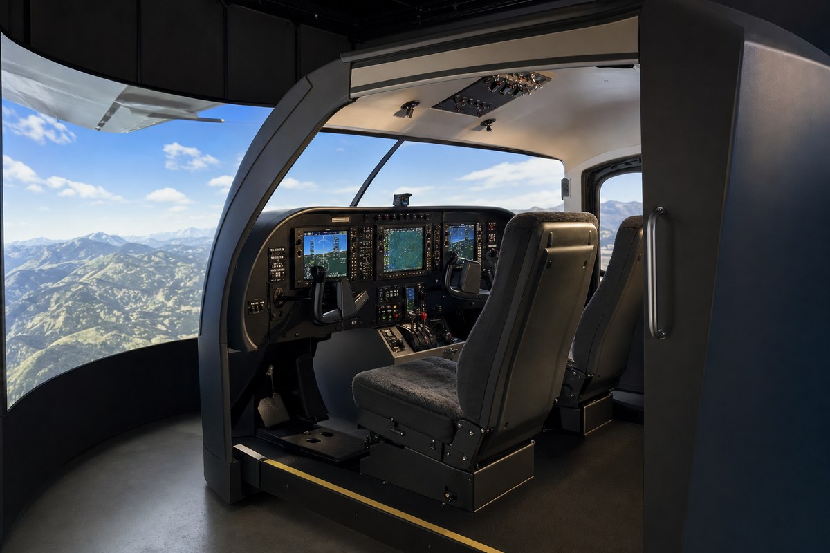 TRU Simulation Introduces First Cessna Grand Caravan EX Flight Training Device on Veris Platform