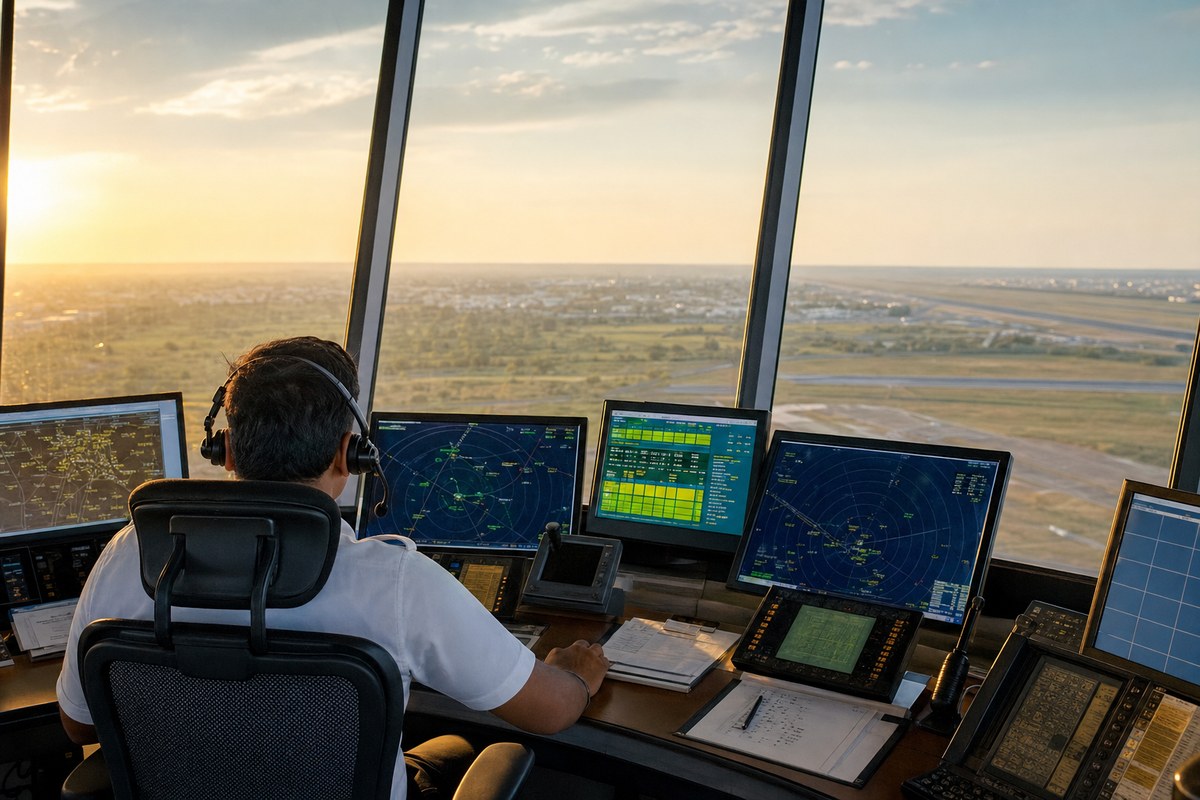 Aviation Minister Naidu Says ATC Officers' Mental and Physical Fitness Must Be Ensured