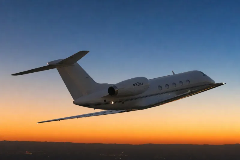 Business jet (file photo)