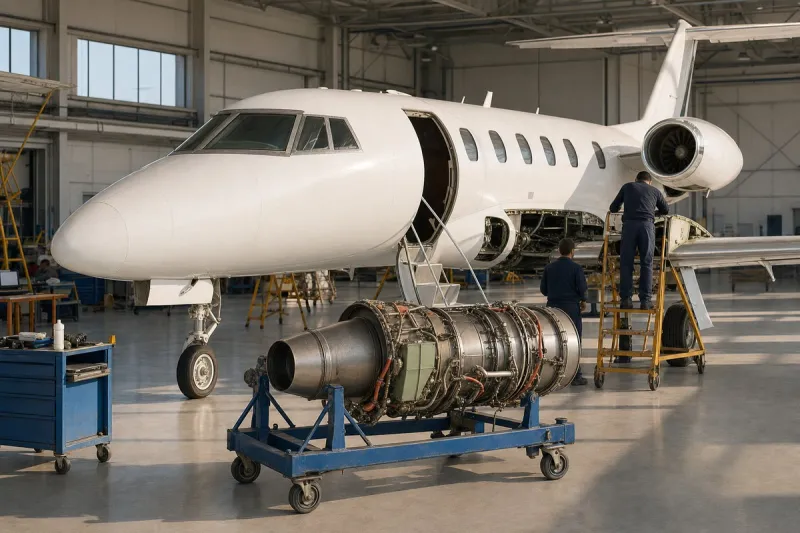 Business jet (file photo)