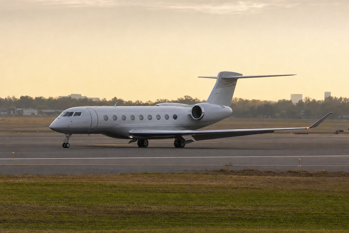 Goldman Sachs Gulfstream G650ER N650WS Lands at Teterboro After 7-Hour 46-Minute Flight From Berlin