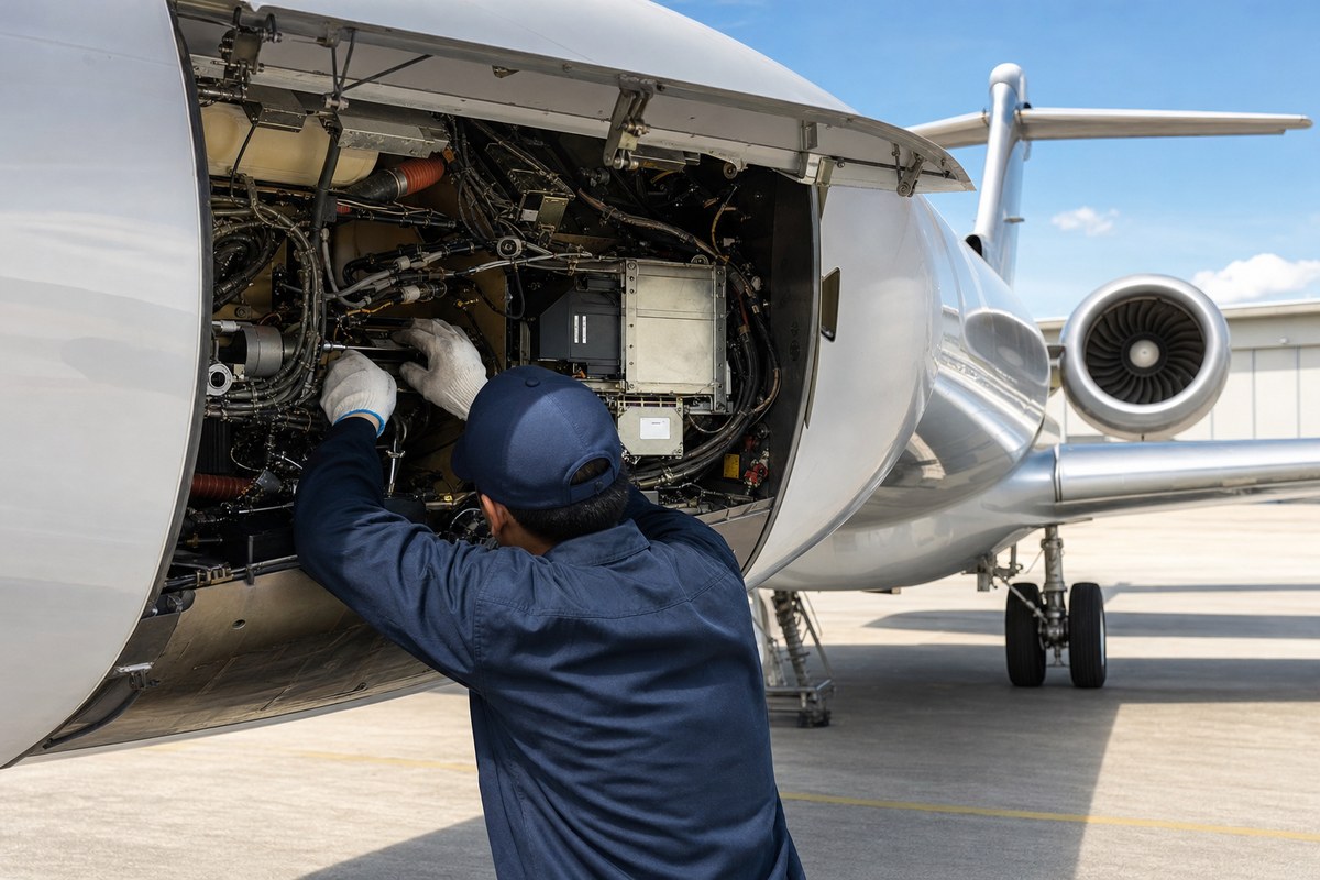 Hainan Free Trade Port Aircraft Maintenance Base Sees Overseas Airframe Work Grow Ninefold Since 2023
