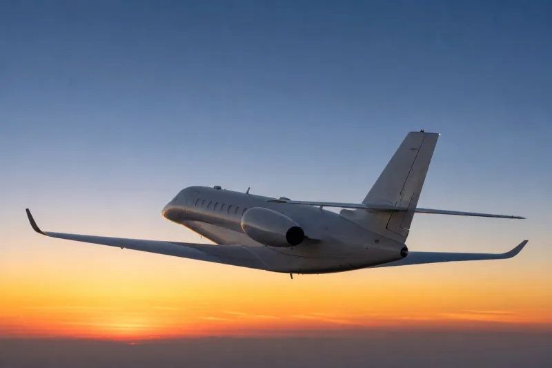 Business jet (file photo)