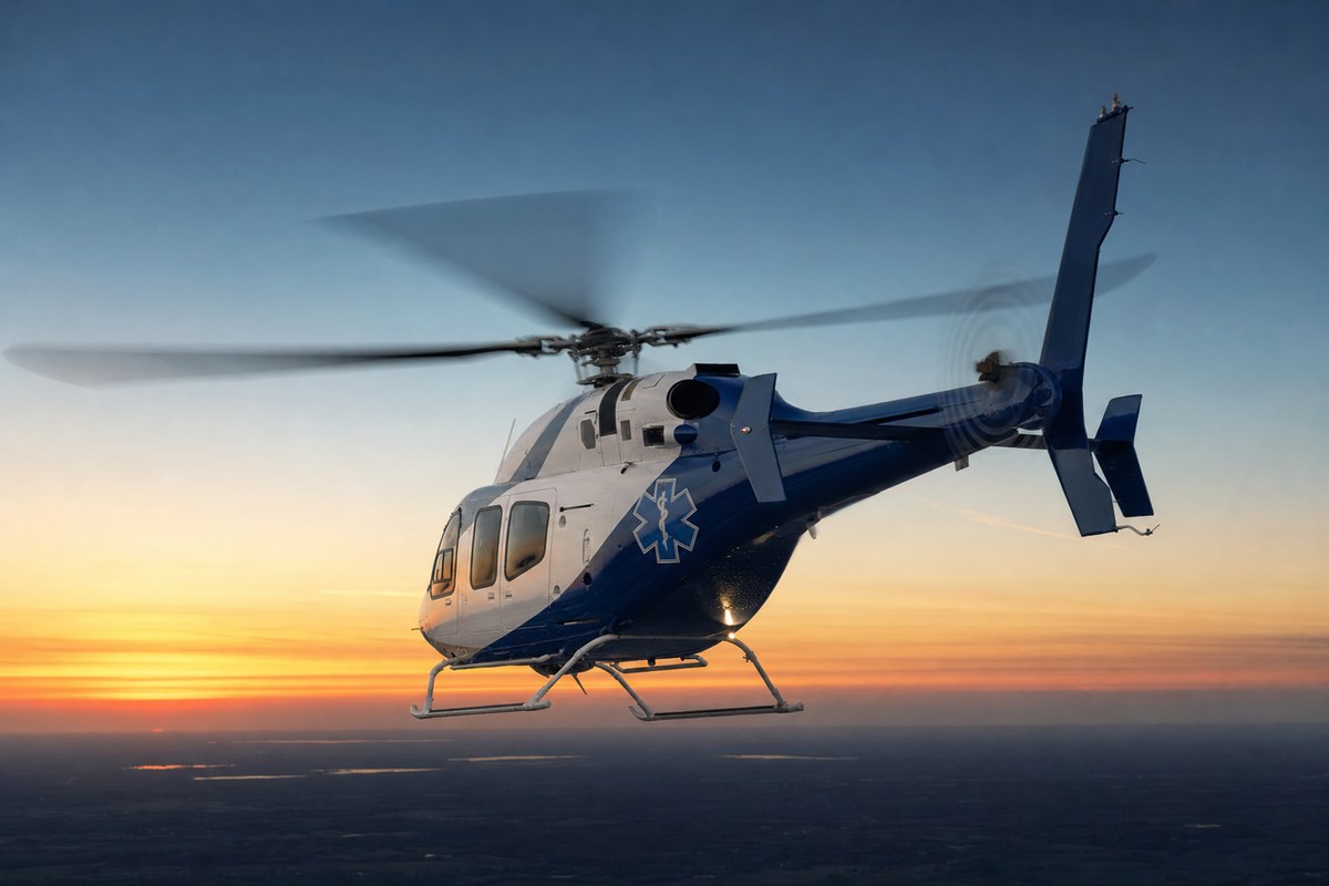 Bell and Air Methods to Display UnityPoint LifeFlight Bell 429 HEMS Helicopter at AMTC 2026 in Fort Worth
