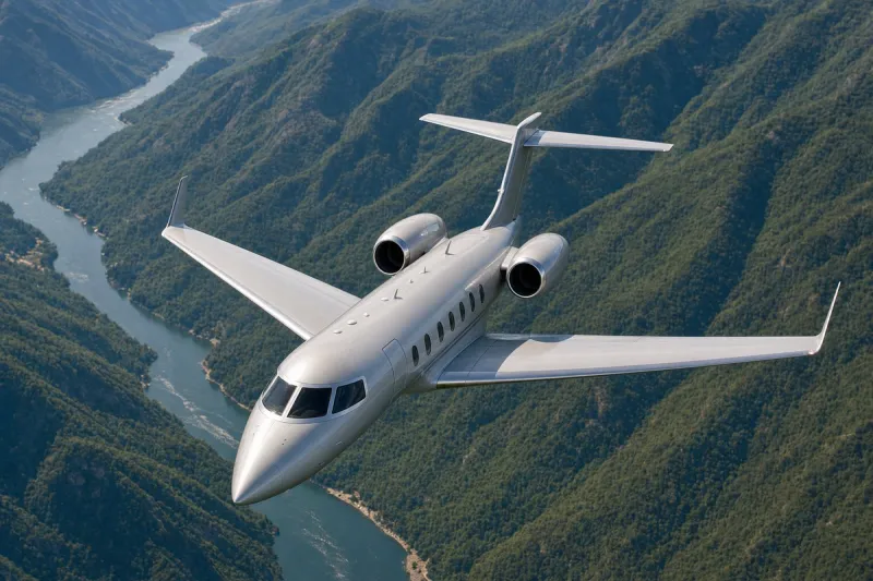 Business jet (file photo)
