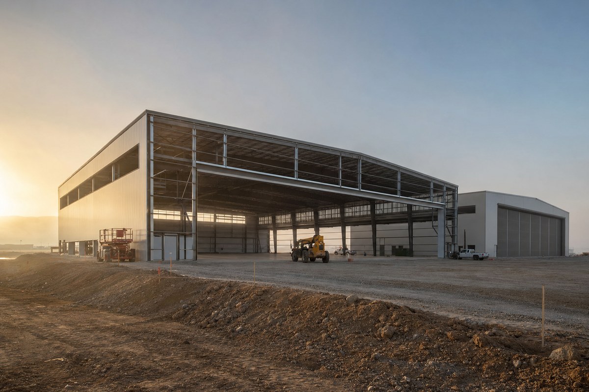 Stellar Aviation Breaks Ground on Second 35,000-Sq-Ft Hangar at Reno-Tahoe International Airport