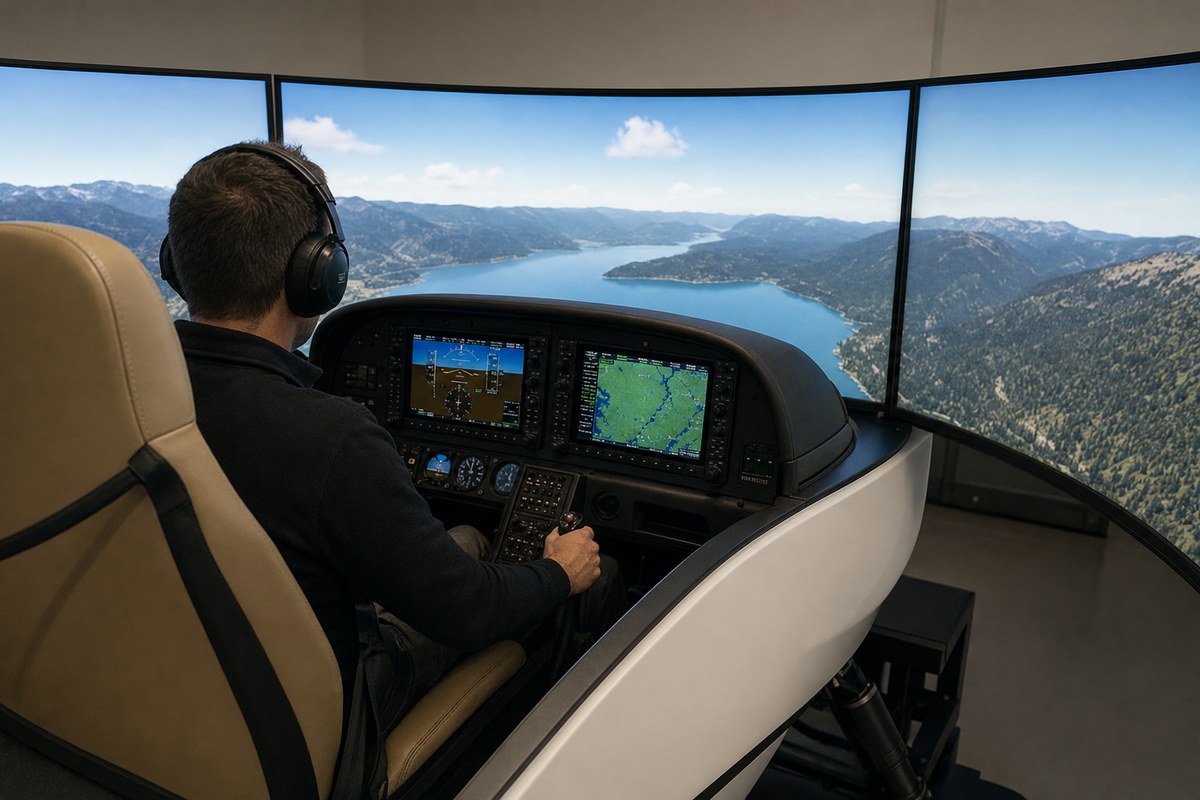 Cirrus Launches 'Mission Ready' Simulator Program With 24 Cross-Country Scenarios for SR Owners