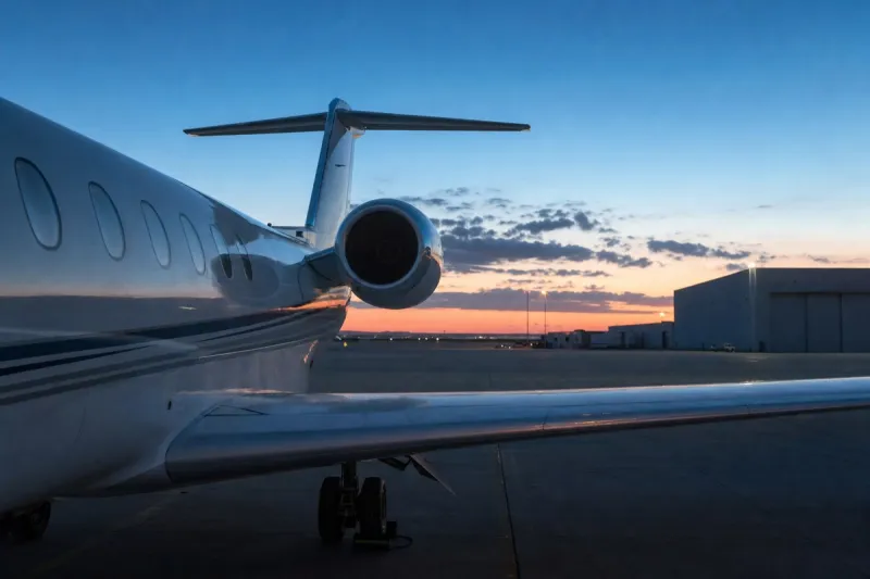 Business jet (file photo)