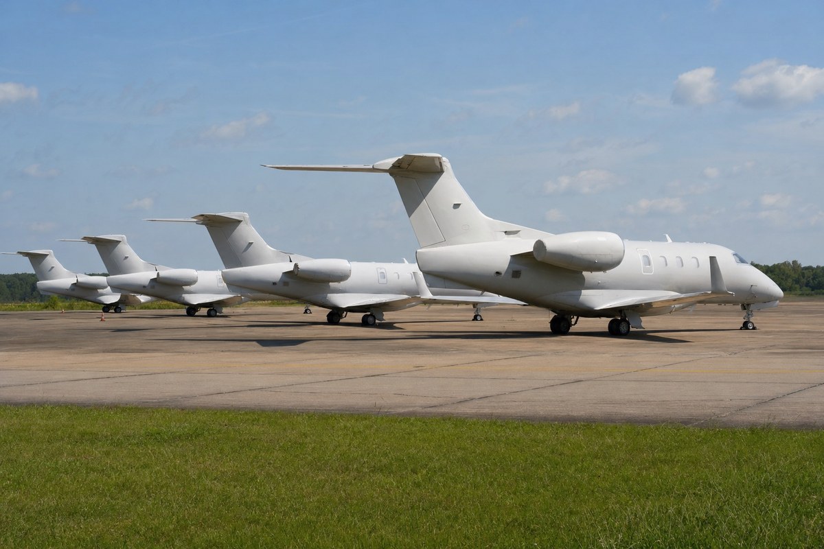 DHS's Jets Bought for Deportation Flights Sit Largely Idle at Lake Charles Regional Airport