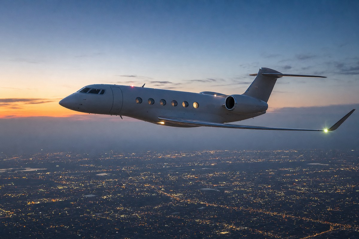 Gulfstream's First Fully Outfitted G400 Completes Maiden Flight From Dallas Love Field