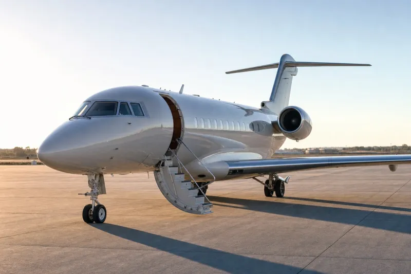 Business jet (file photo)
