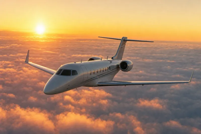 Business jet (file photo)