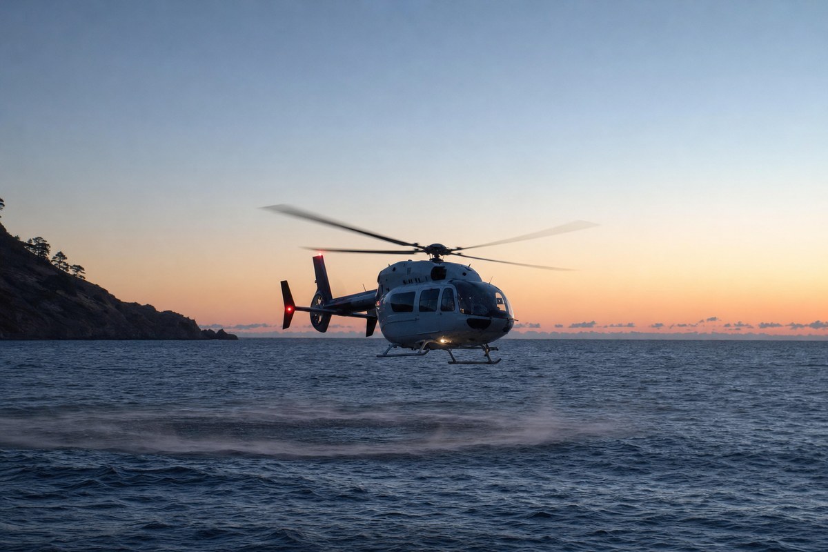 NTSB: Mercy Air Helicopter Touched Ocean Twice Before Fatal REACH Helicopter Crash off Catalina Island