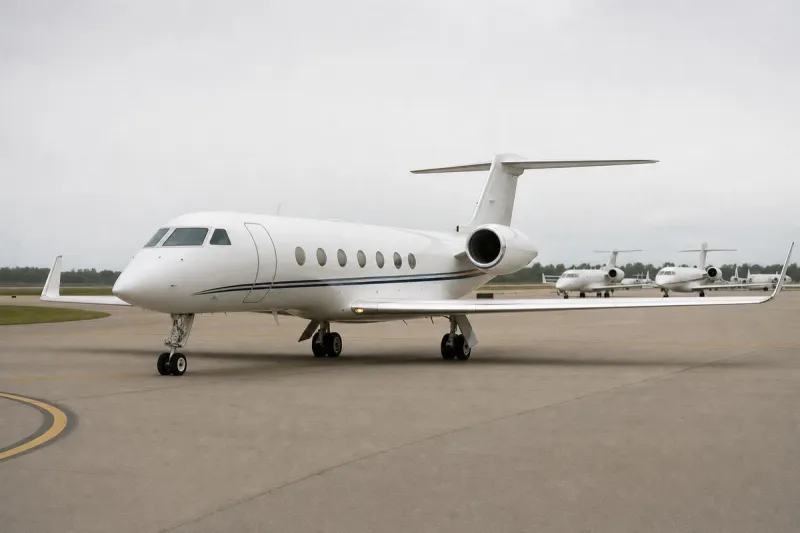 Business jet (file photo)