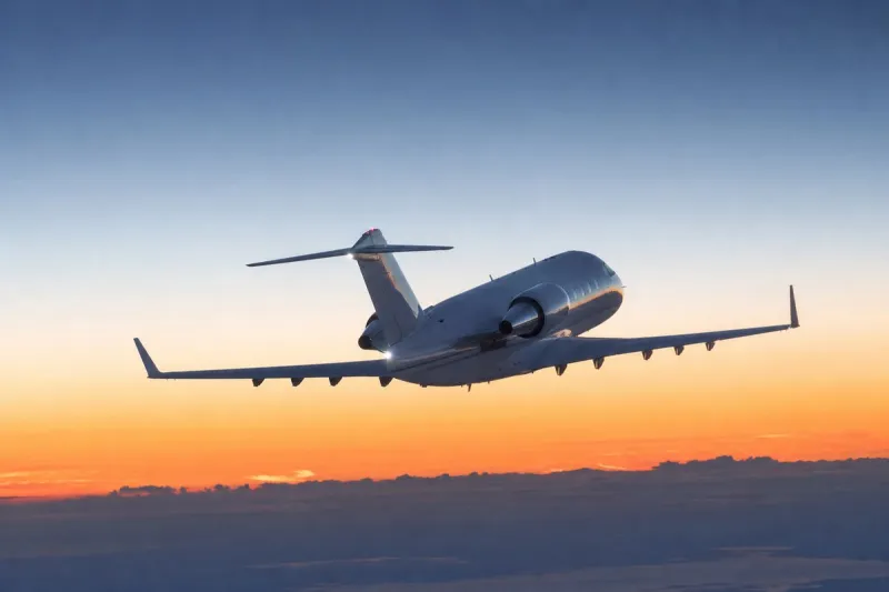 Business jet (file photo)