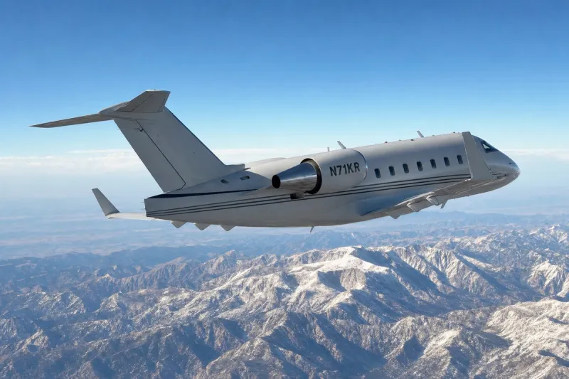 Business jet (file photo)