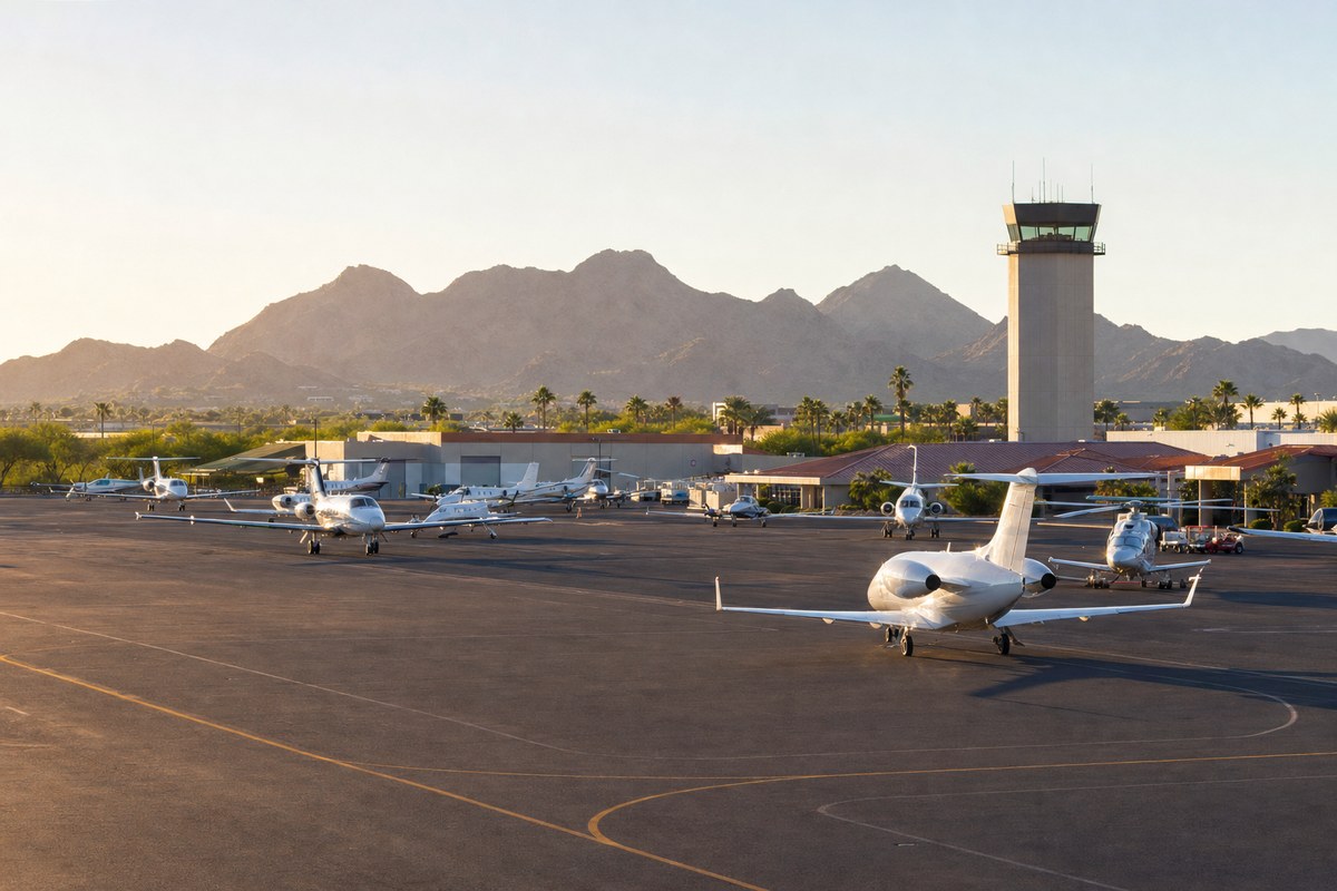 Phoenix Deer Valley Tops US General Aviation Airports With 490,702 Movements in 2025