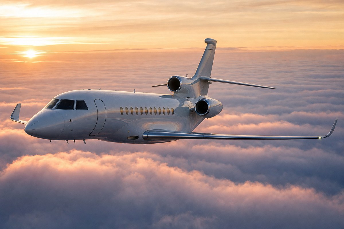 Jon Shirley's Falcon 7X Flies Paris to Everett in 10 Hours 22 Minutes