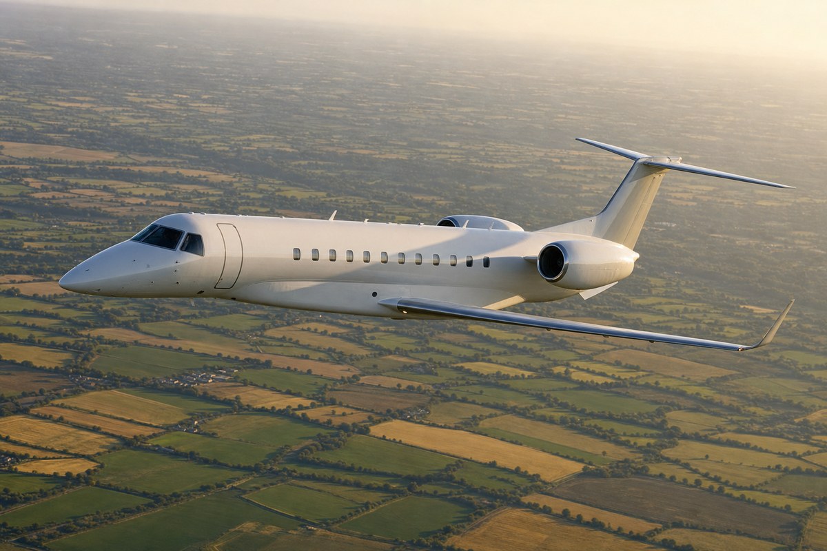 Luxaviation UK's G-KGKG: 2007-Built Embraer Legacy 600 Seats Up to 13 Passengers