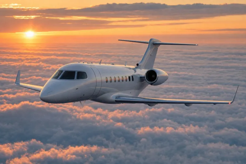 Business jet (file photo)